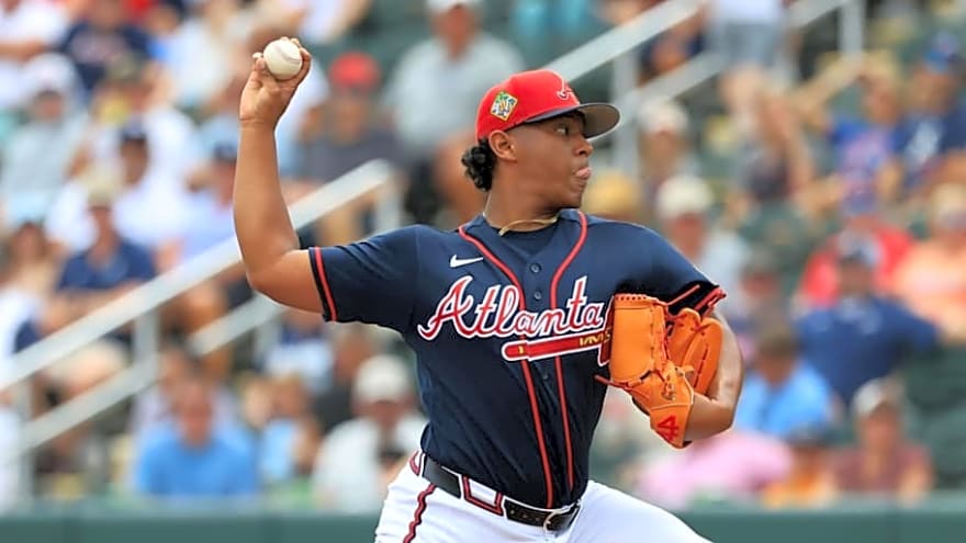 Fuentes Picks Up Where Strong Spring Left off in Braves Season Debut