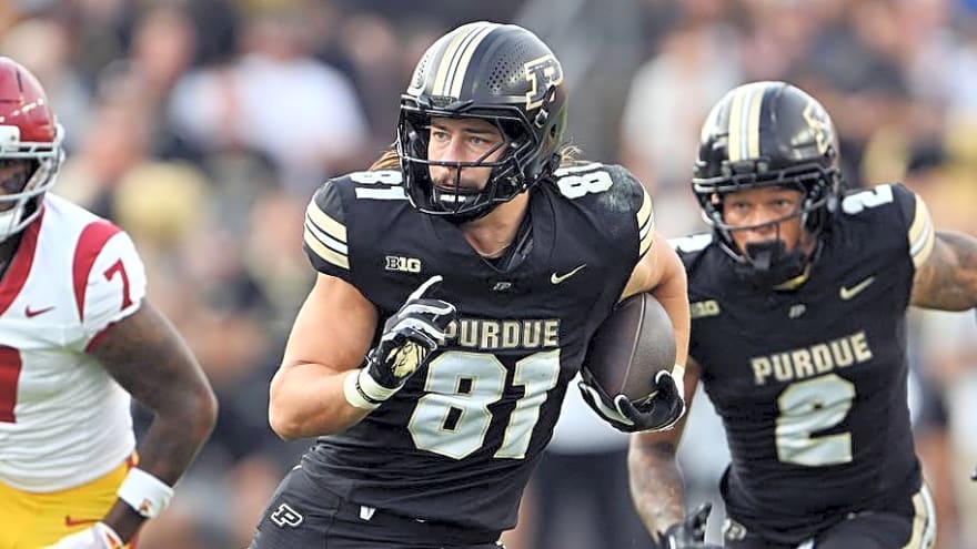 3 Reasons Why Purdue TE George Burhenn Can Win Comeback Player of the Year Award
