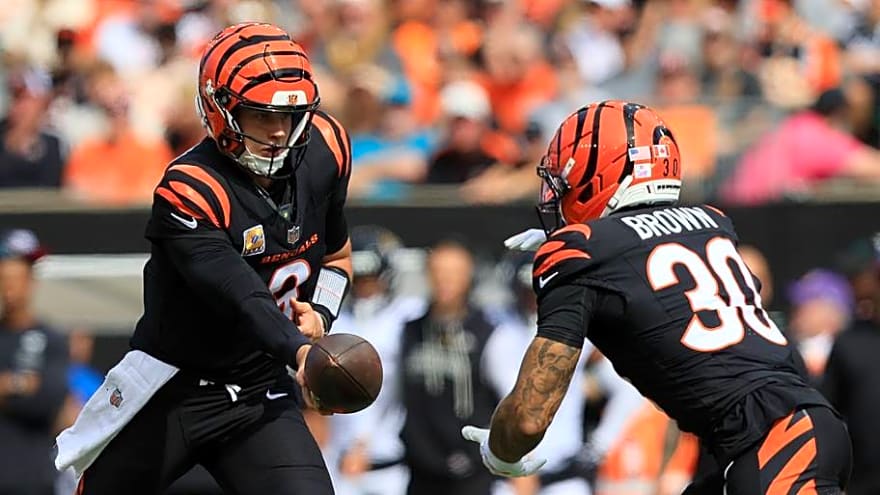 Bengals Rushing Performance in Loss to Jaguars Was So Historically Bad It Belongs in a Museum