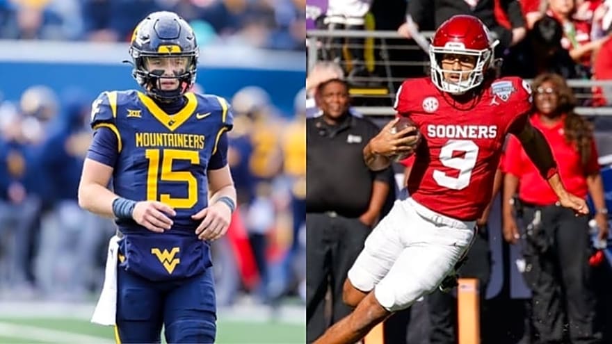 WVU QB Ranked Near Bottom of Big 12 — But Is He Even the Mountaineers' Starter?