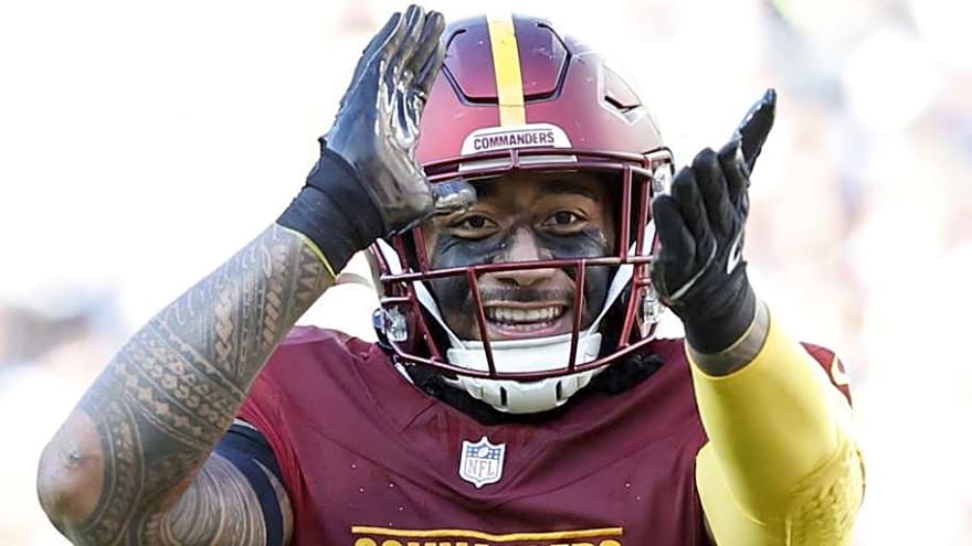 ESPN Ranks Commanders Frankie Luvu Among Best Linebackers in 2027 NFL Free Agency