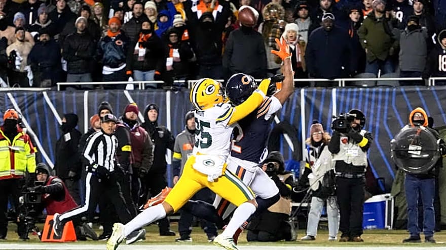 There are no asterisks by the Chicago Bears' win over Green Bay