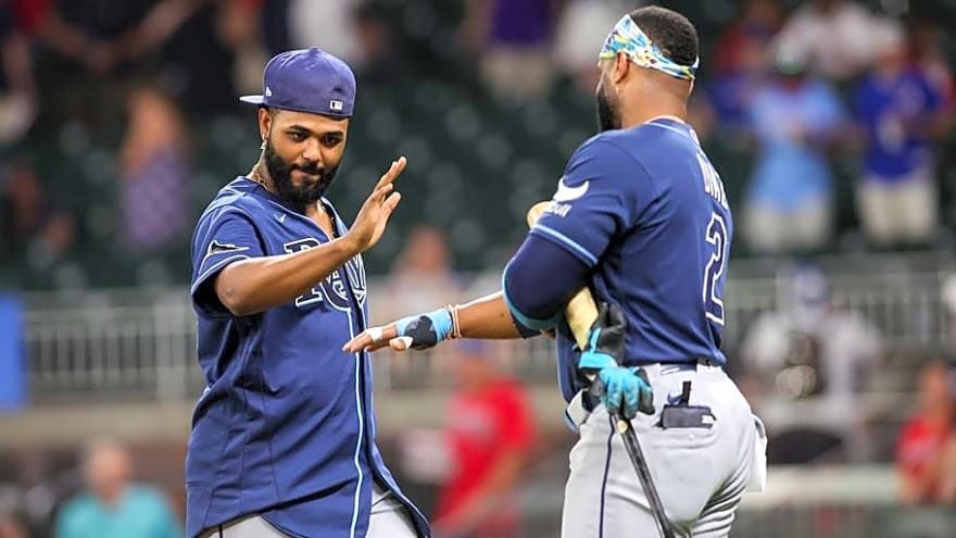 Rays Have Two Players Named Hank Aaron Award Finalists