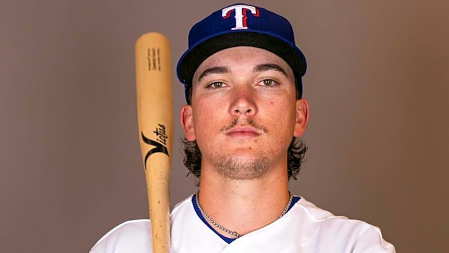 Rangers Exhibition Star and Top Pitching Prospect in MLB Spring Breakout Pool