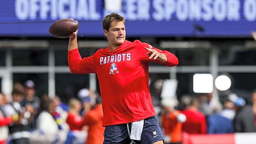 Patriots&#39; Drake Maye Reveals Partner For My Cause, My Cleats