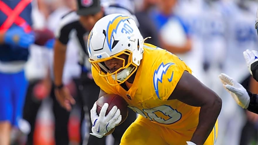 Kimani Vidal fantasy football outlook after Hassan Haskins injury update