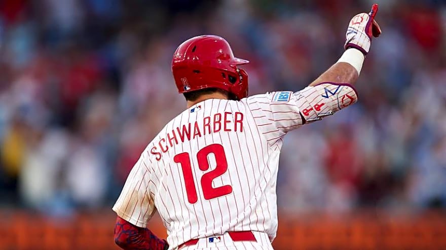 Phillies’ Kyle Schwarber Keeps Climbing MLB Homer Record Books