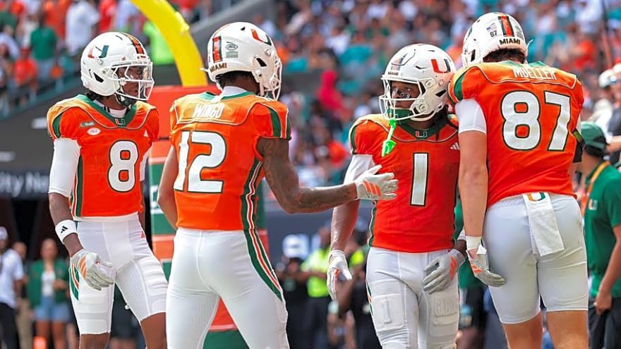 What No. 1 Miami's Receiver Depth Has Proved To Get More Reps In Game