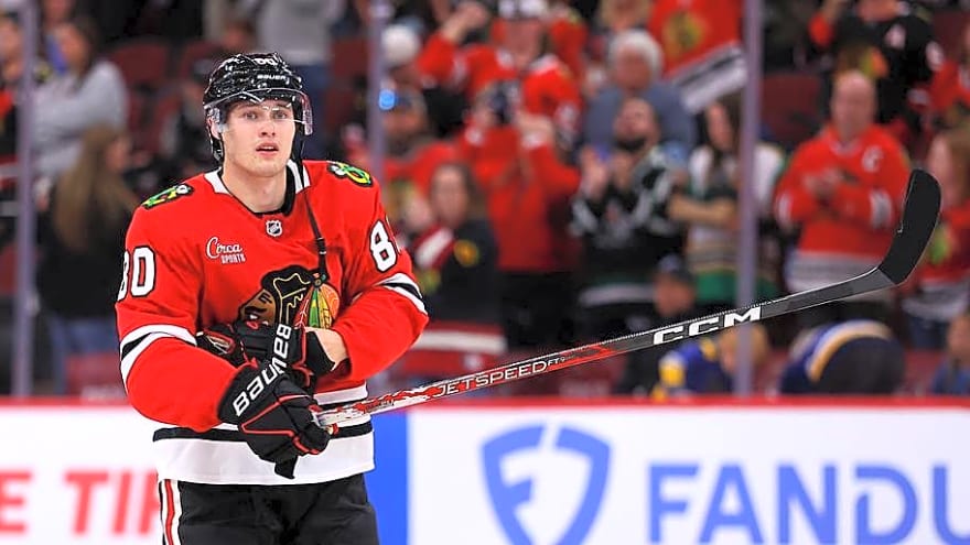Roman Kantserov seems ready for run at center with the Blackhawks