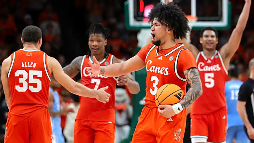 Miami Makes Its Statement, Upsetting No. 11 North Carolina