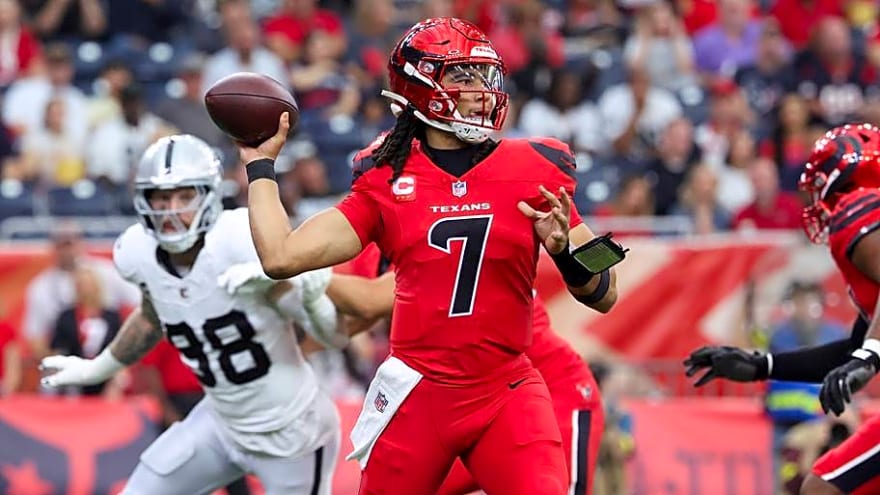 Where to Watch, Stream Texans vs. Raiders Preseason Game