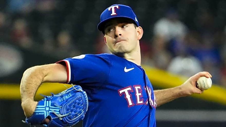 Texas Rangers Injured Pitching Duo Throw Latest Live Batting Practice