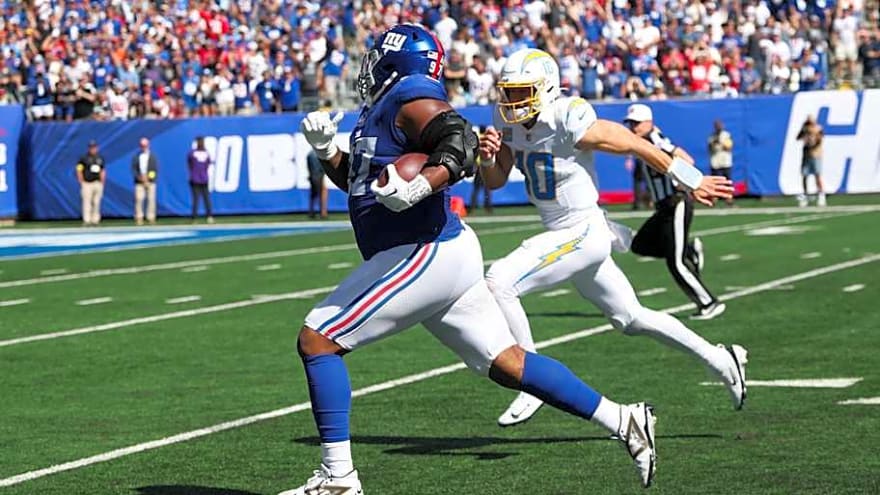 Chargers Urged to 'Make A Big Move' with Dexter Lawrence Trade Demand Going Public