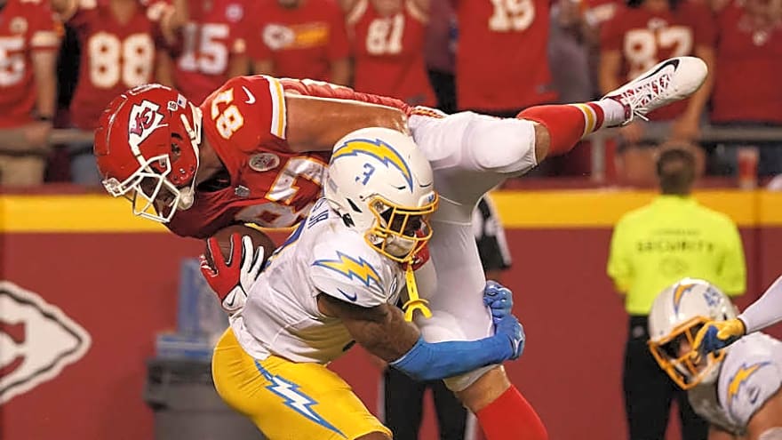 This may be the final matchup between the Chargers and Travis Kelce