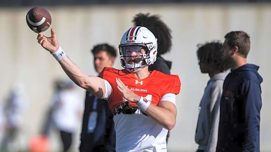 Hugh Freeze Backs Auburn Tigers QB Jackson Arnold&#39;s Growth at SEC Media Days