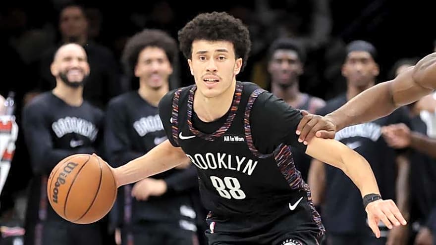 Nets Coach Jordi Fernandez Discusses Nolan Traore's Crunch Time Play vs. Celtics