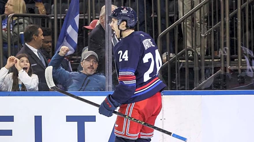 NY Rangers' Tye Kartye Thriving Following Move to Second Line