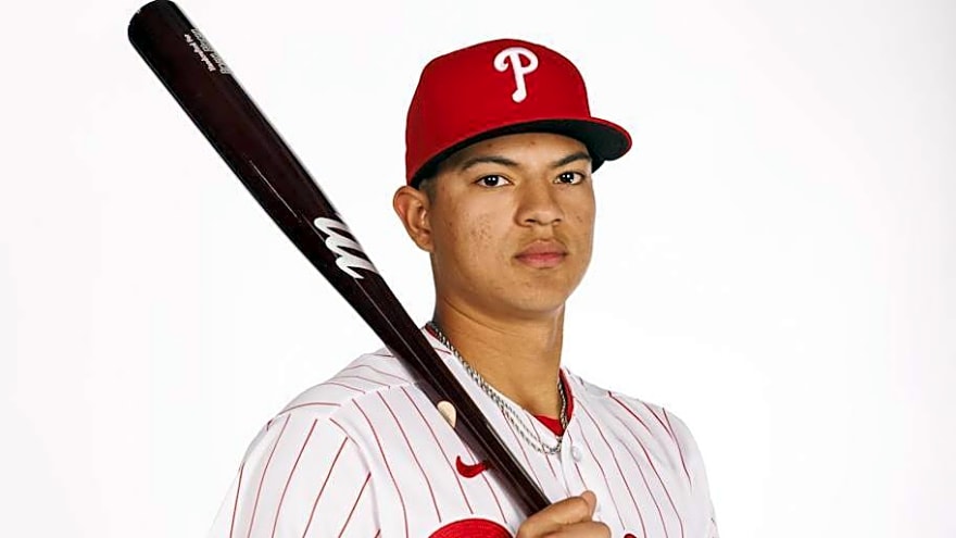 Elite Defensive Phillies Prospect Turning Heads With His Bat Lately