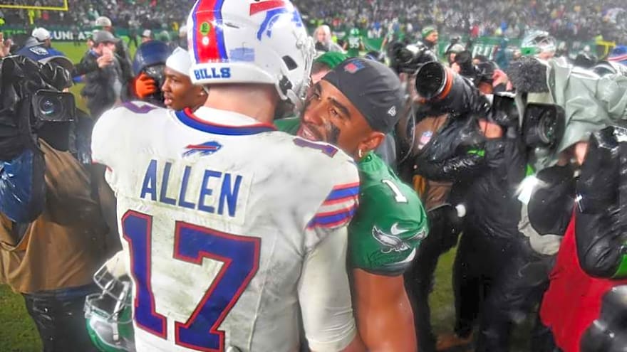 Former All-Pro chooses between Josh Allen, Jalen Hurts ahead of Bills-Eagles matchup