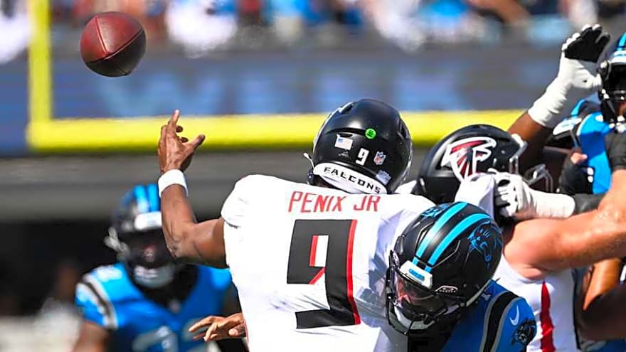 Atlanta Falcons Collapse vs. Panthers as Offense, Special Teams Falter in Shutout