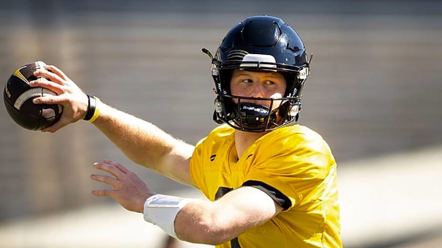 Iowa Football's Young QB Talent Beginning to Make Strides