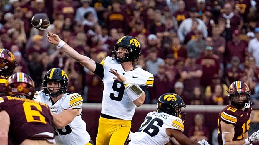 Iowa Football Week 9 Depth Chart Takeaways: If You Have 2 QBs, You Have No QBs