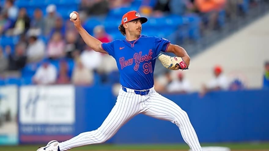 New York Mets&#39; top prospect pitcher named Player of the Week