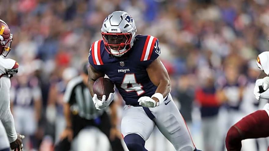 Examining Patriots&#39; Abundant RB Room