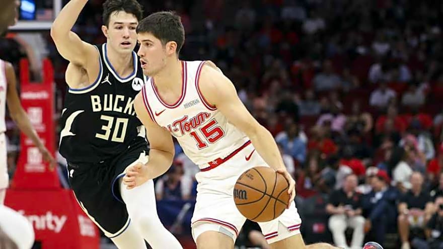 Rockets Stay in Win Column, Beat Bucks on Reed Sheppard's Special Night