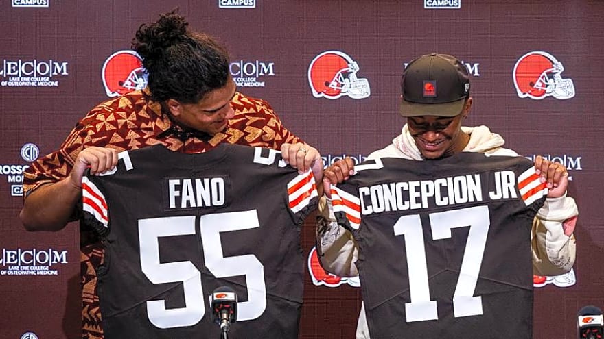 Browns Hand Out New Jersey Uniform Numbers for All 10 Draftees, Plus a Dozen UDFAs
