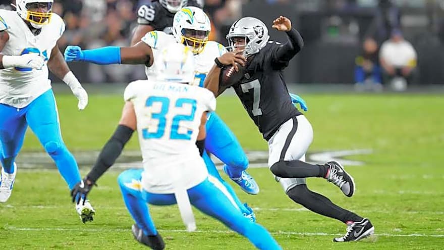 Fantasy Takeaways from Raiders Week 2 Loss vs. Chargers