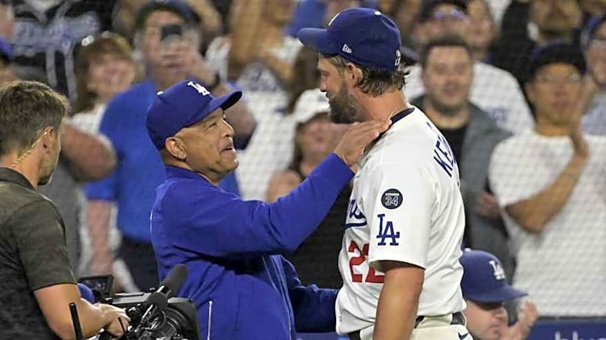 Dodgers&#39; Clayton Kershaw Gets Ultimate GOAT Praise From Dave Roberts
