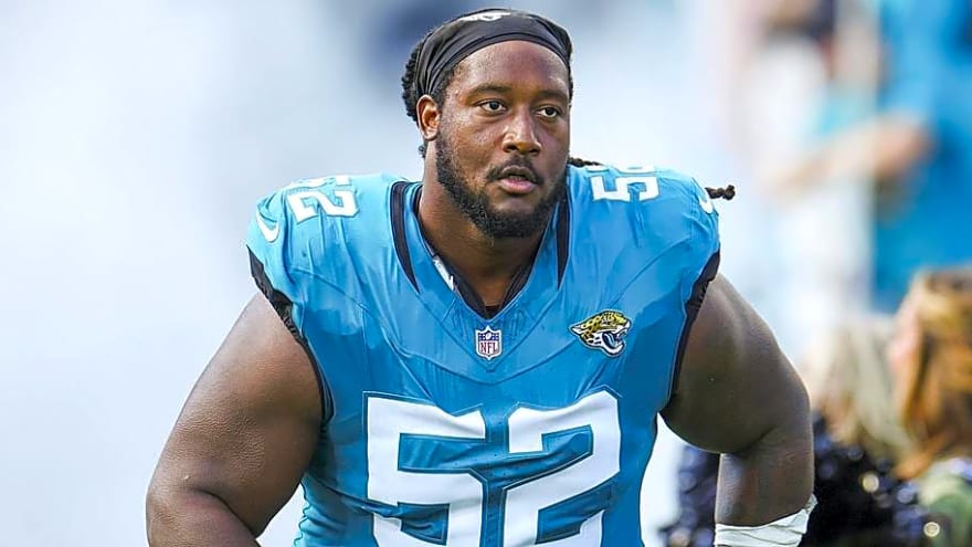 Jaguars DL DaVon Hamilton: Heart of Run Defense Takes No. 12 Spot