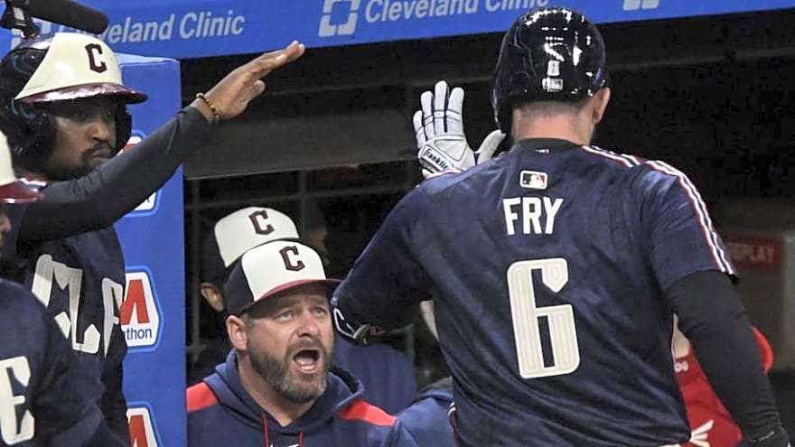 Here&#39;s what Stephen Vogt said about David Fry&#39;s return to Cleveland Guardians