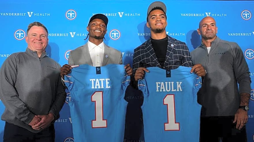 Here's How Each Titans Draft Pick Could Start in 2026