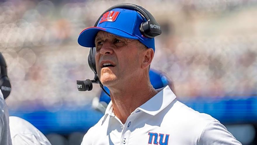 Giants' Roster Turnover Flagged as Biggest Concern for Harbaugh's First Season