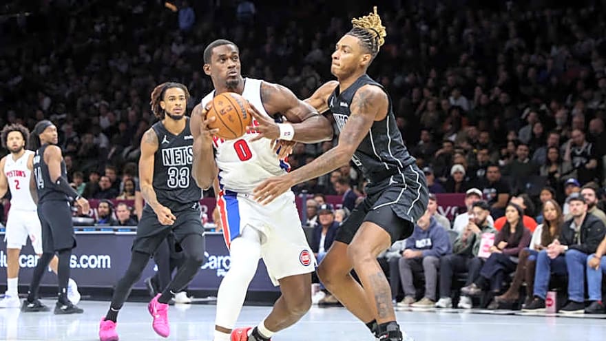 The Potential Future of the Nets&#39; Front Court Shines Despite Loss to Pistons