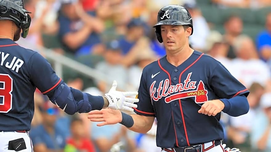 Stand Out Statistics From Braves Mike Yastrzemski in Spring Training