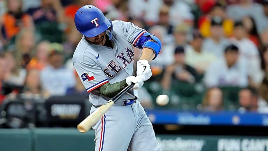 Rangers Catcher Finds Hot Streak at Plate After Calendar Turns to June