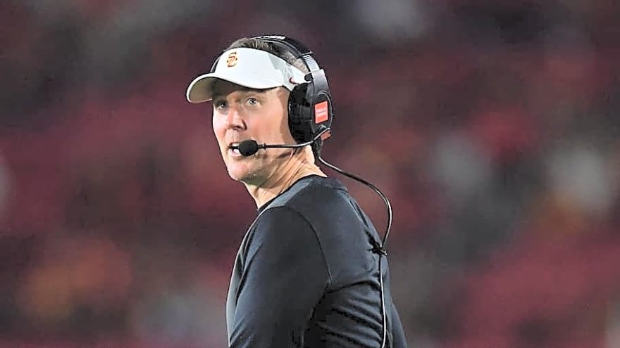 USC Trojans&#39; Lincoln Riley Excited About Direction of the Team After Big Ten Home Win