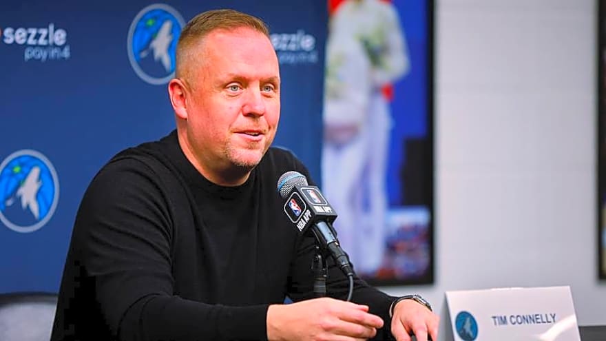 Tim Connelly's Future Remains Murky, Other Takeaways from Timberwolves Media Day