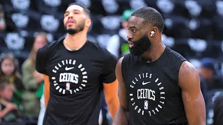 Jaylen Brown Praises 'Unselfish' Jayson Tatum, Says They're 'On The Same Page'