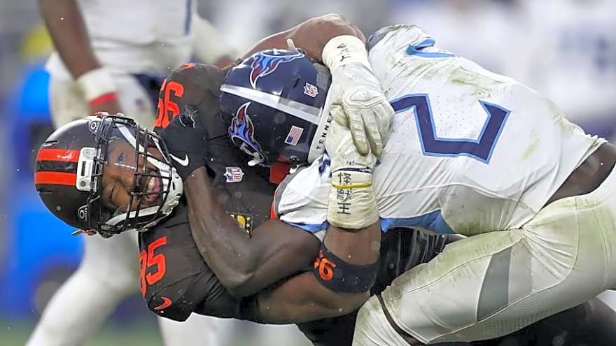 Cleveland Browns slide in latest NFL power rankings after losing to Titans