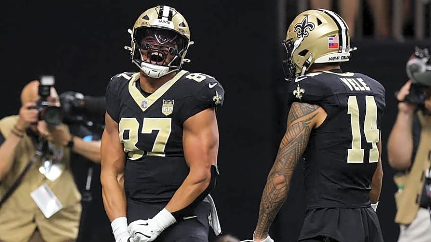 Saints Inactives for MNF Include Fant, Elliss, Two EDGE Rushers
