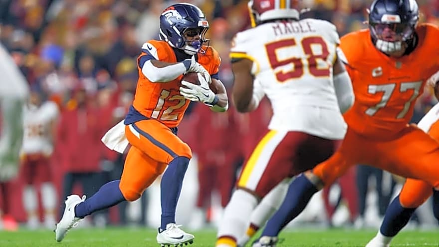 Payton Sizes Up Broncos&#39; Ground Game in Absence of J.K. Dobbins