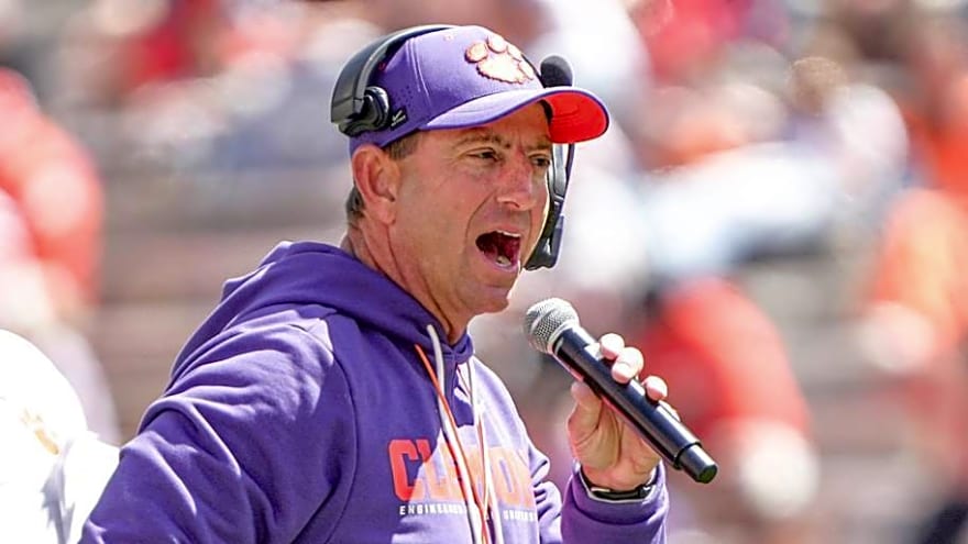 How Dabo Swinney Is Creating Positive Pressure to Prepare For Clemson's 'Championship Phase'