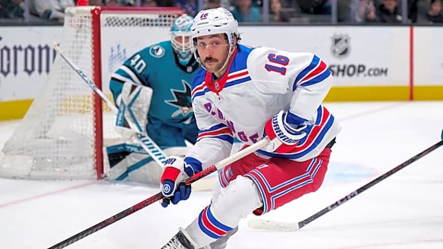 Rangers Center Exits Eventual Win Over Sabres
