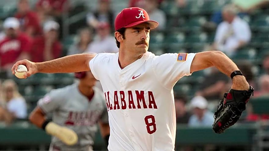 Where Alabama Baseball Players Were Selected in 2026 MLB Draft