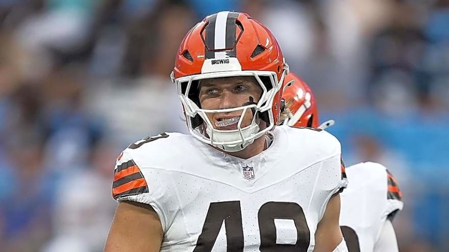 Jim Schwartz compared Browns rookie Carson Schwesinger to Hall of Famer