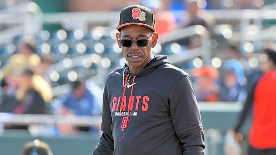 Giants Coach Ron Washington Talks Bryce Eldridge’s Improvement at First Base